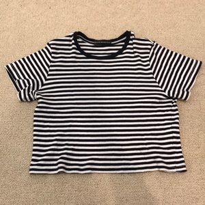 stripe brandy melville tee